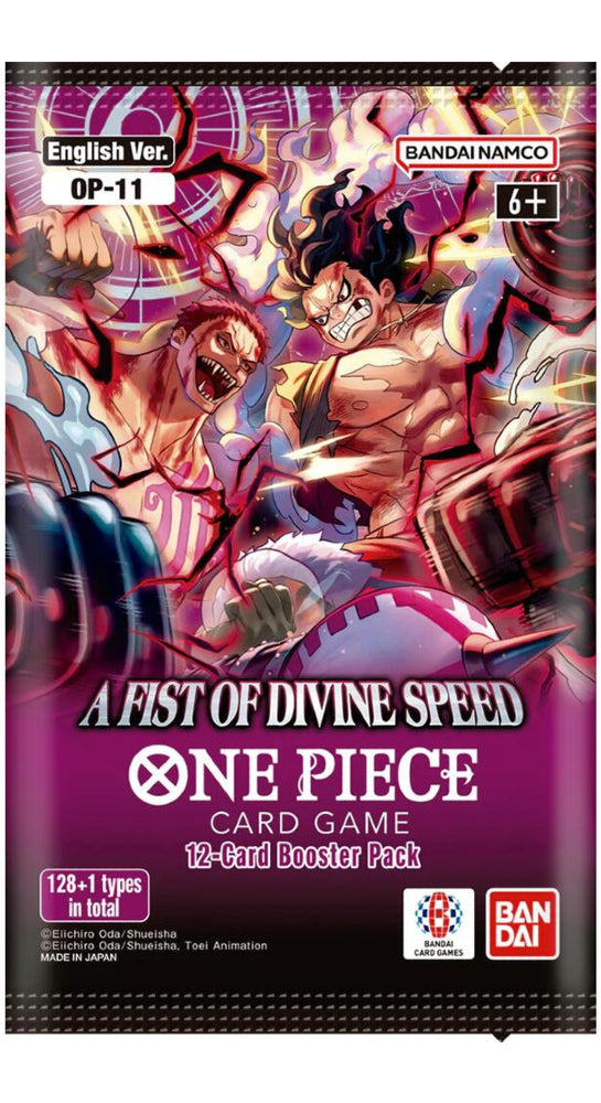 A Fist of Divine Speed Booster Pack - (OP11)