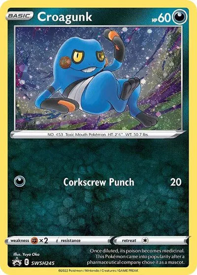 Croagunk (Cosmos Holo) SWSH245
