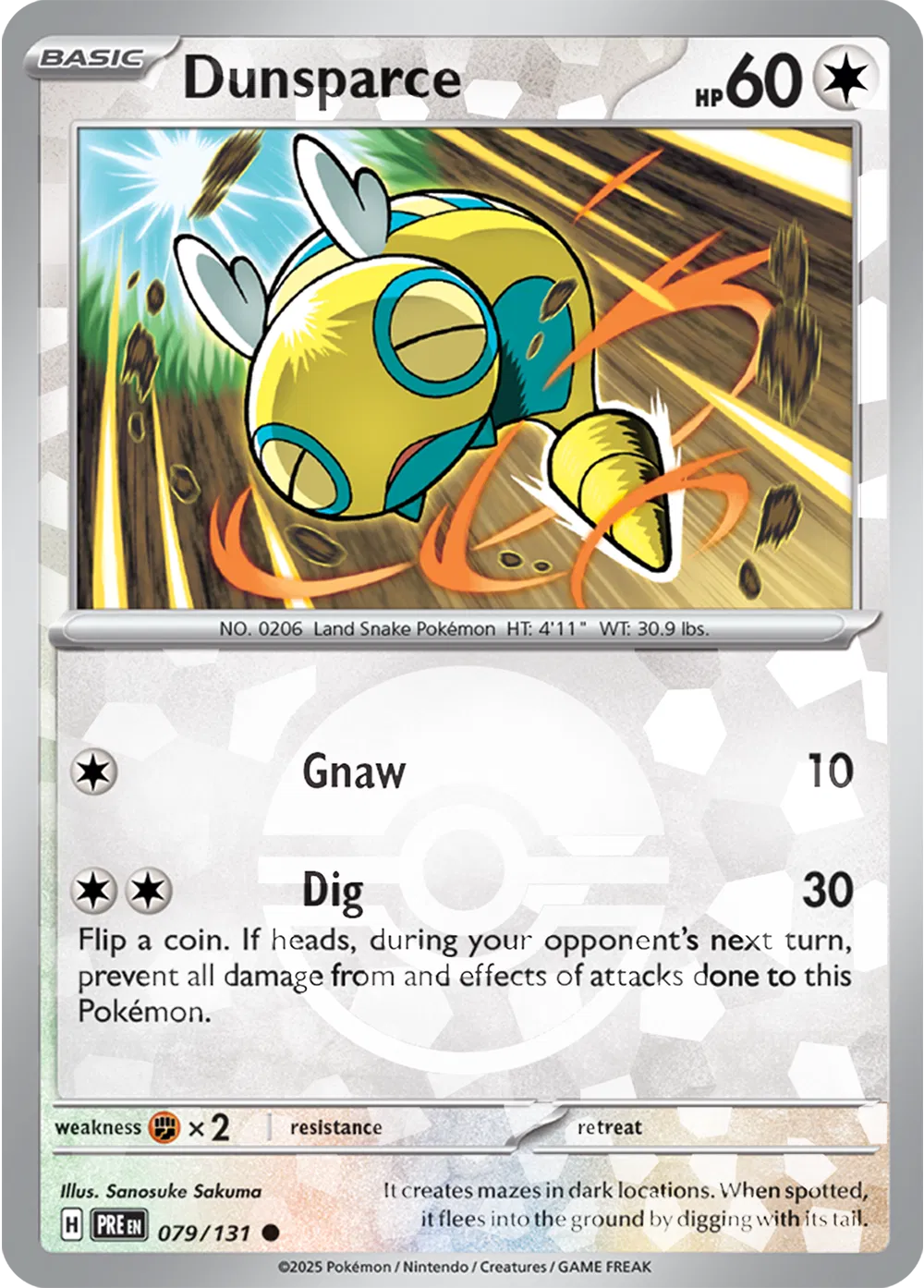 Dunsparce (Poke Ball Pattern) 079/131