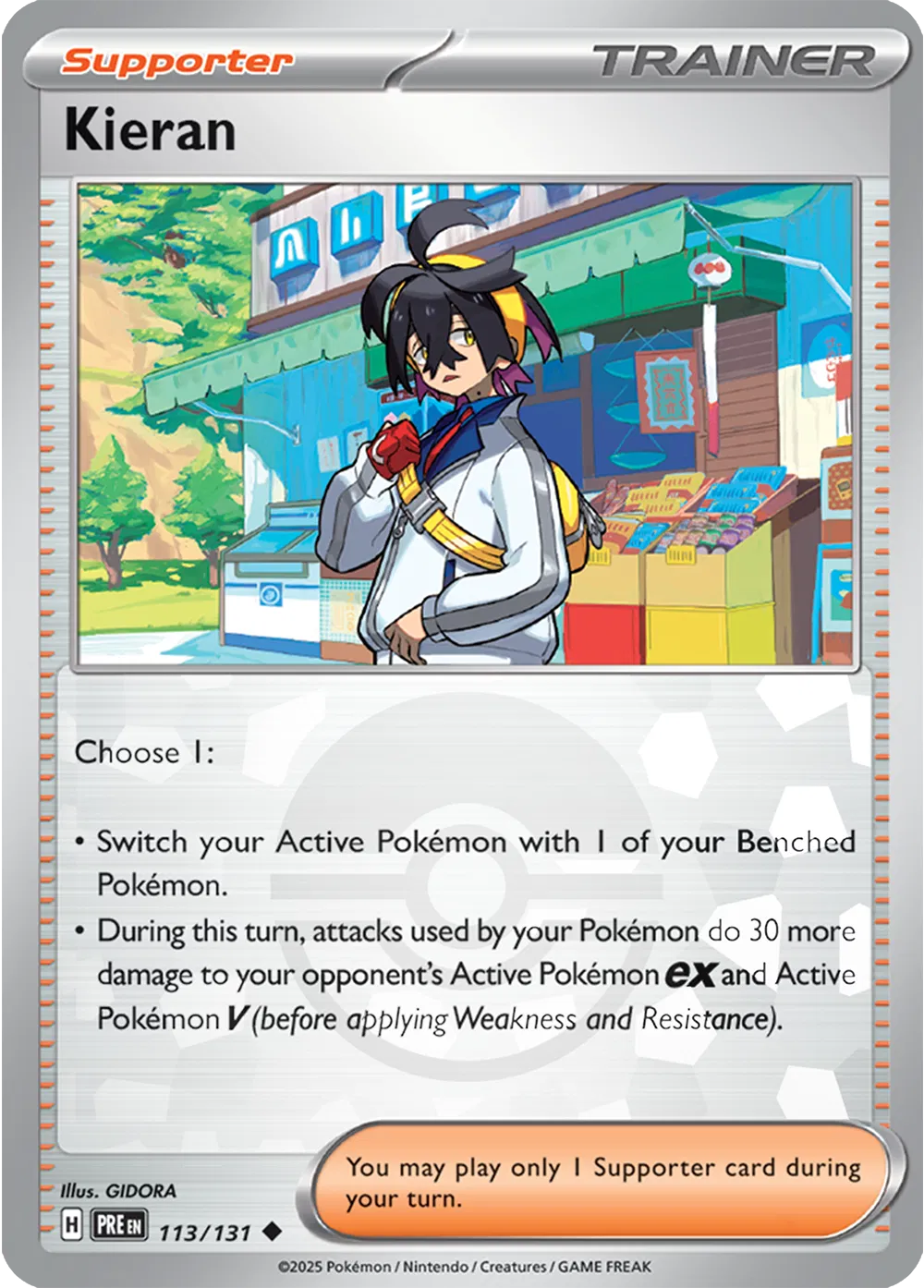 Kieran (Poke Ball Pattern) 113/131