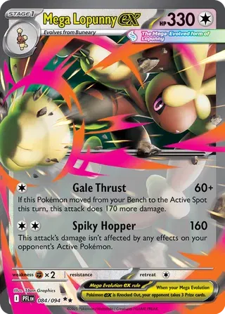 Mega Lopunny ex 084/094