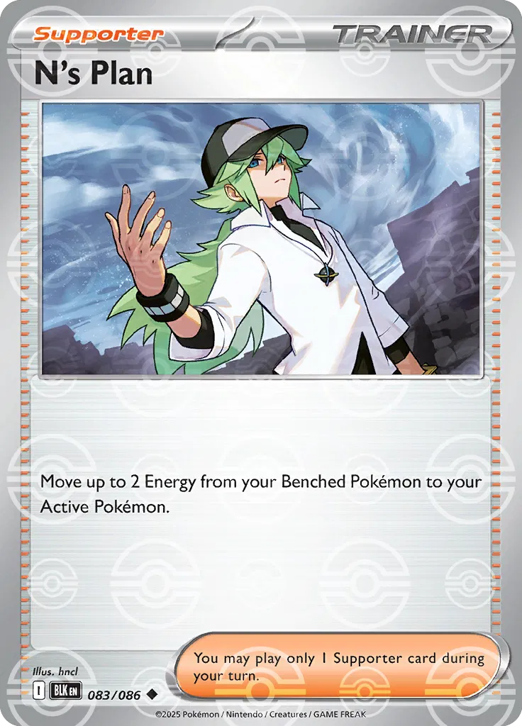 N's Plan (Poke Ball Pattern) 083/086