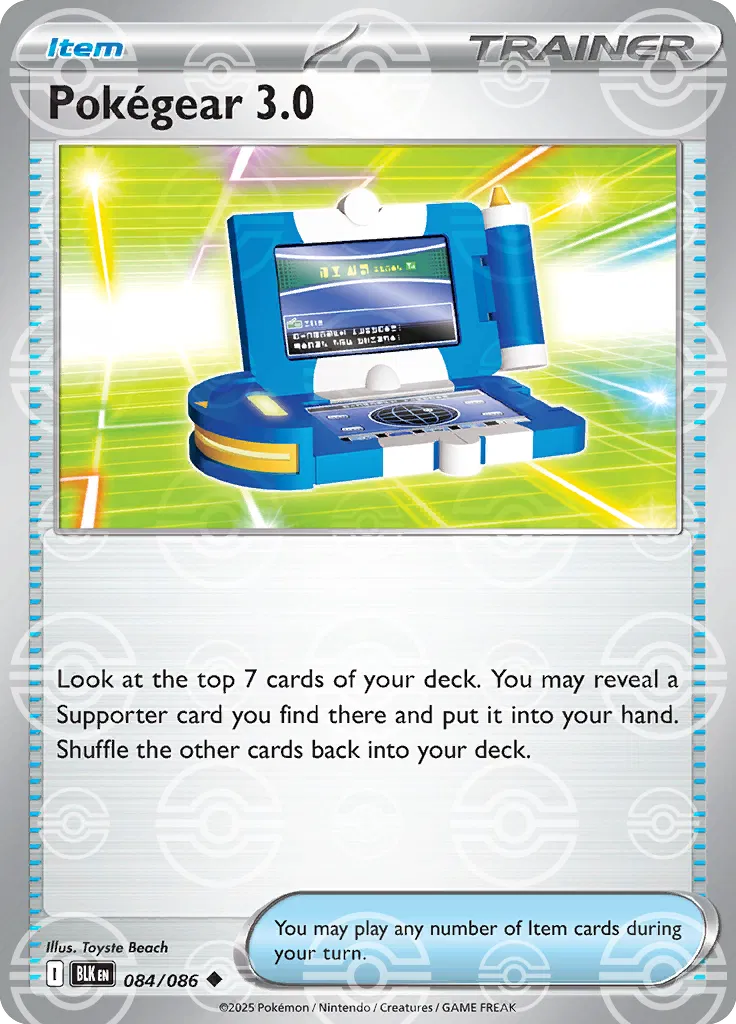 Pokegear 3.0 (Poke Ball Pattern) 084/086