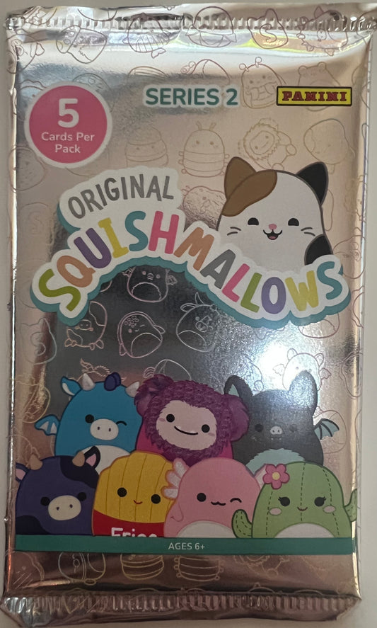 2025 Panini Squishmallows Series 2 Trading Cards - Booster Pack