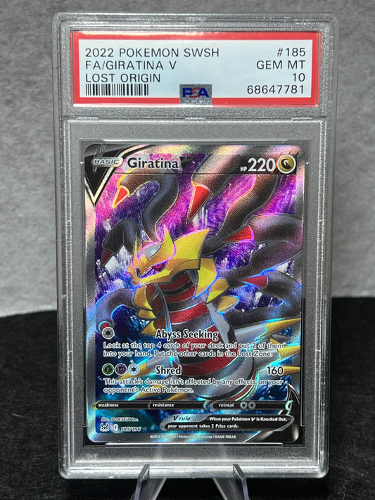 PSA 10 Giratina V (Full Art) - SWSH11: Lost Origin (SWSH11)