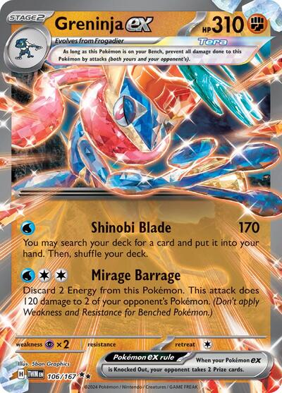 Greninja ex 106/167