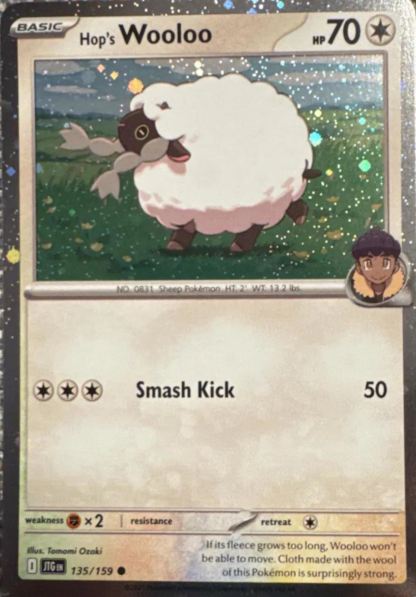 Hop's Wooloo - 135/159 (Cosmos Holo) 135/159