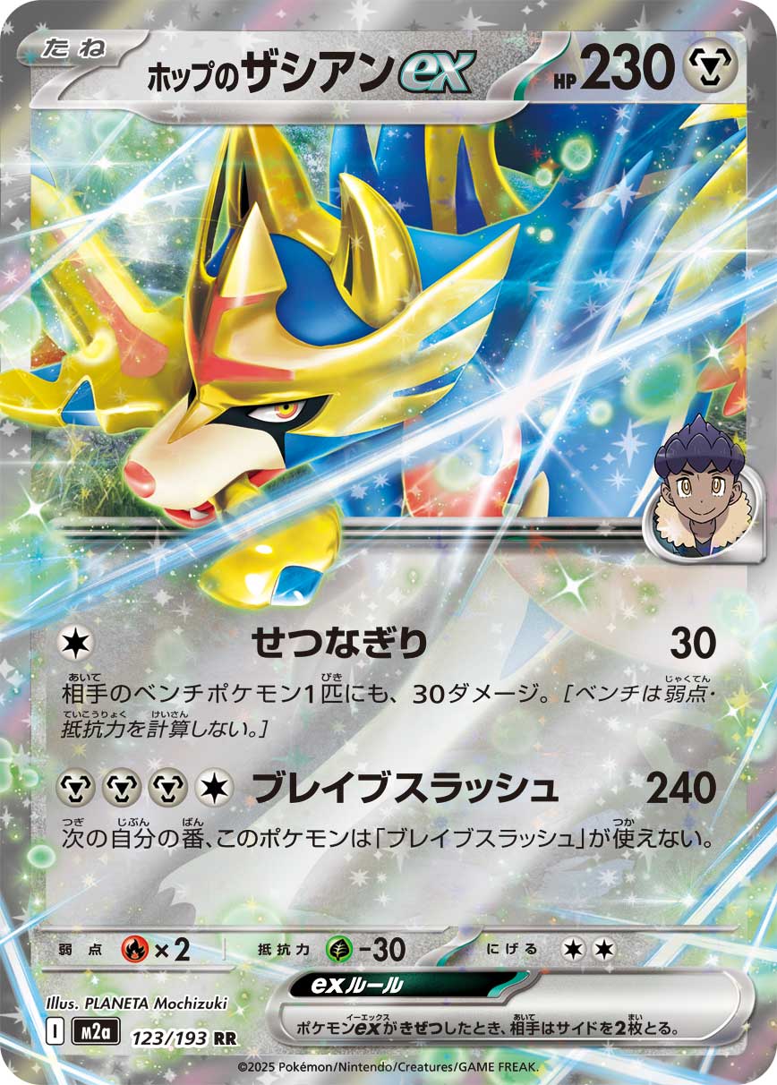 Hop's Zacian ex (JP) 123/193