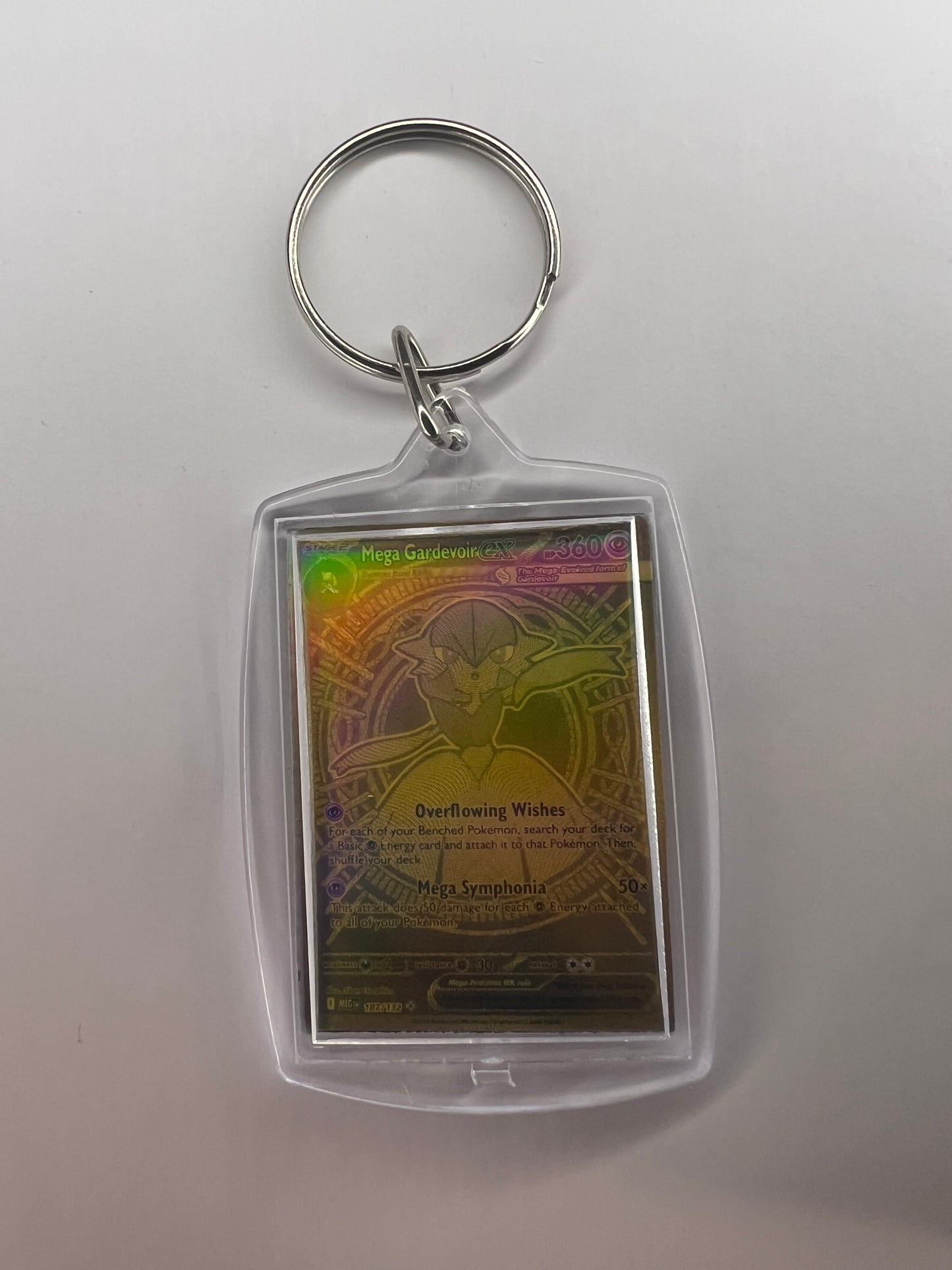 Pokemon Card Keychain