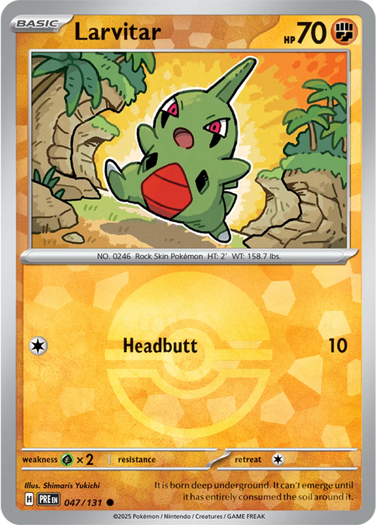 Larvitar (Poke Ball Pattern) 047/131