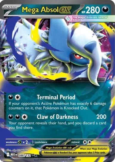 Mega Absol ex 086/132