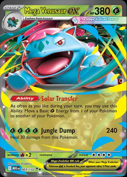 Mega Venusaur ex 003/132