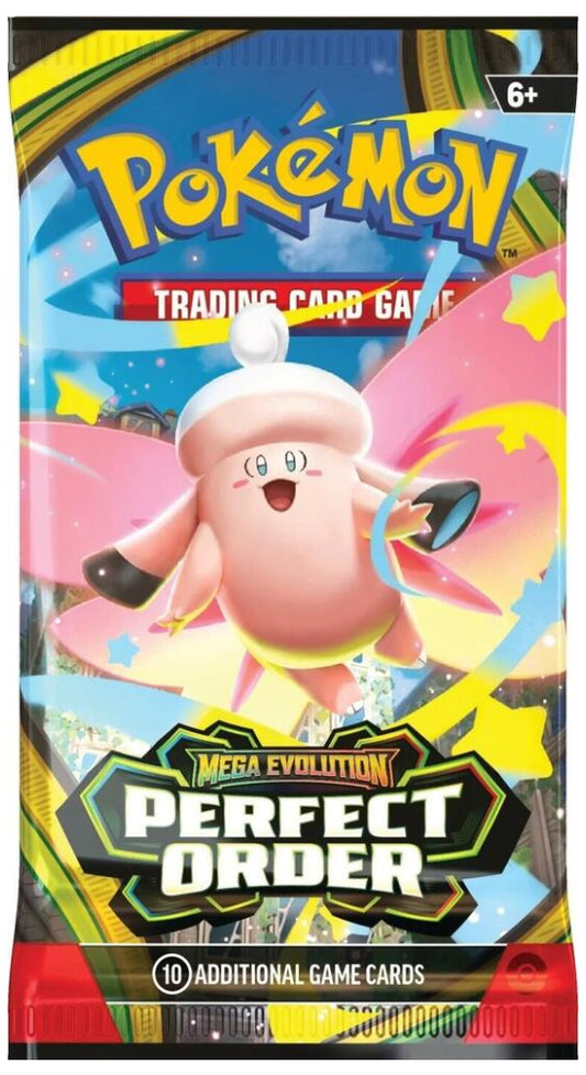 Perfect Order Sleeved Booster Pack - ME03: Perfect Order