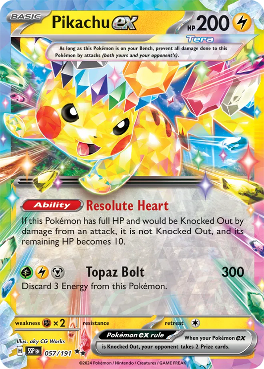 Pikachu ex 057/191