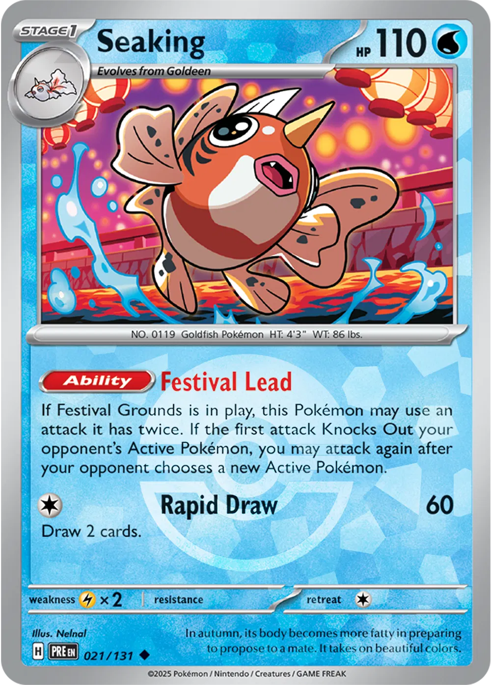 Seaking (Poke Ball Pattern) 021/131